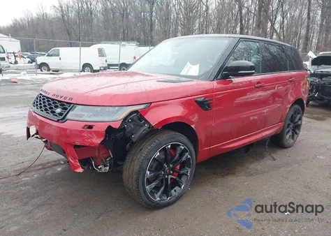 2022 Land Rover Range Rover Sport Hst Mhev z USA, uszkodzony, nr VIN SALWS2RU4NA214375